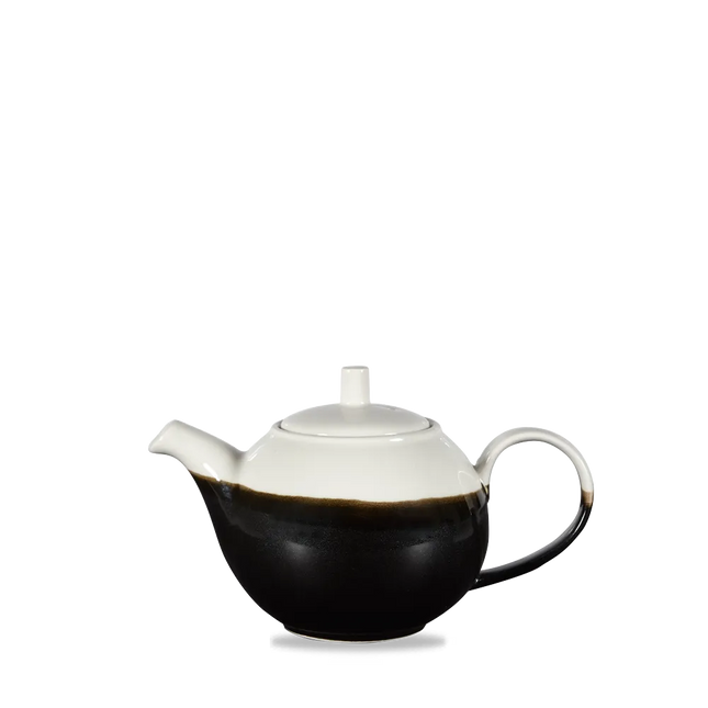 Monochrome Onyx Black Profile Beverage Pot 444ml 4/box