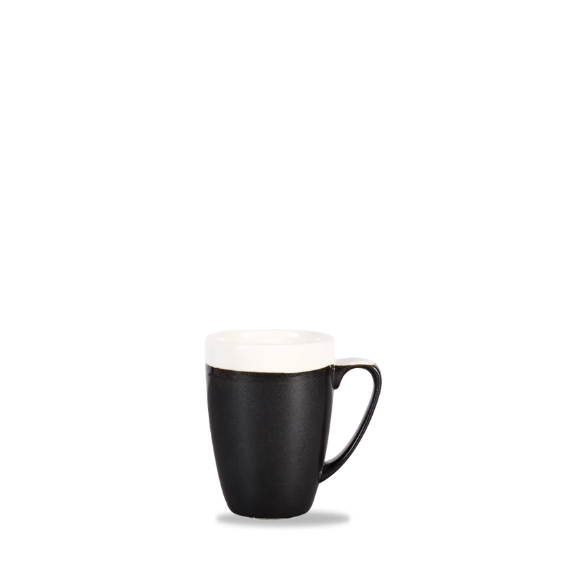 Monochrome Onyx Black Profile Mug 355ml 12/box