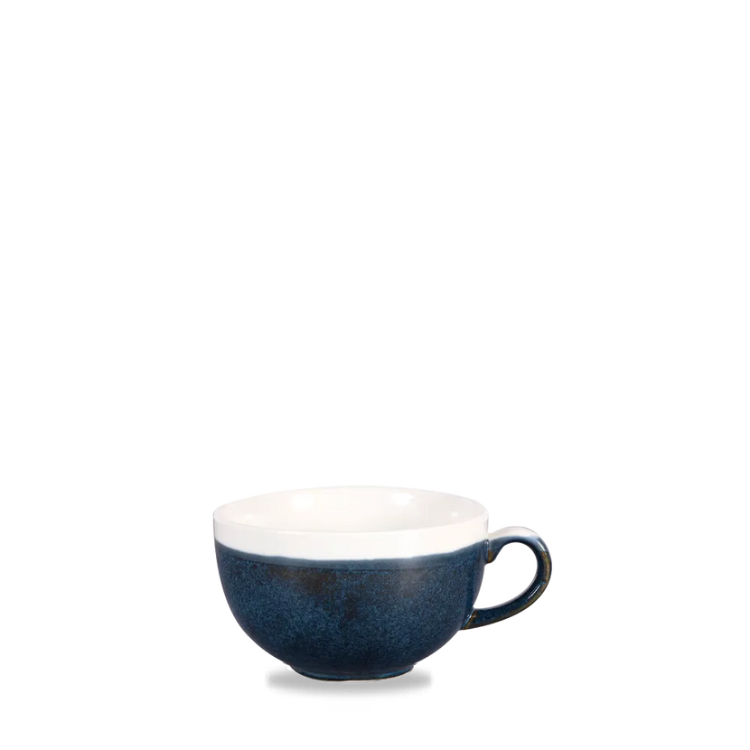 Monochrome Sapphire Blue Cappuccino Cup 355ml 12/box