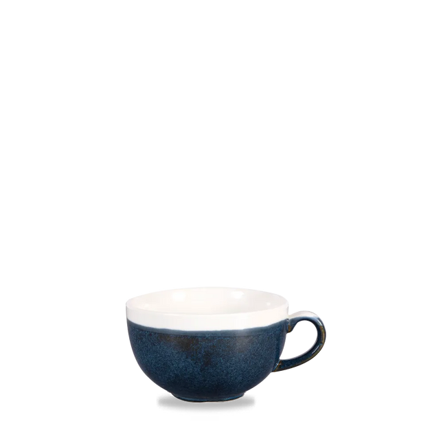 Monochrome Sapphire Blue Cappuccino Cup 355ml 12/box