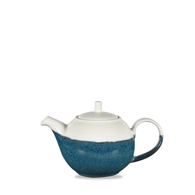 Monochrome Sapphire Blue Profile Beverage Pot 444ml 4/box