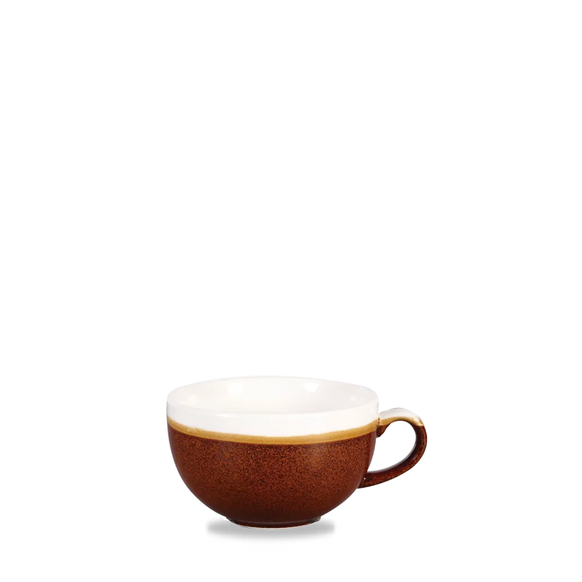 Monochrome Cinnamon Brown Cappuccino Cup 355ml 12/box