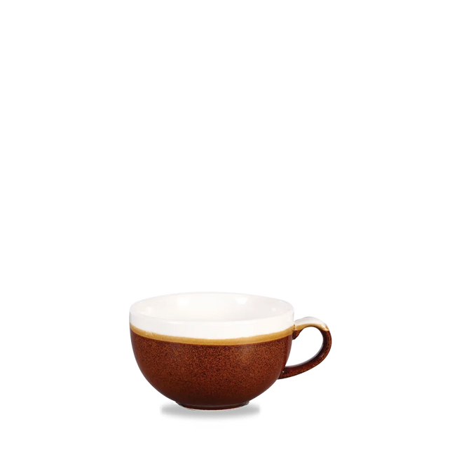 Monochrome Cinnamon Brown Cappuccino Cup 355ml 12/box