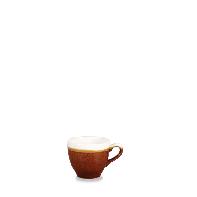 Monochrome Cinnamon Brown Espresso Cup 104ml 12/box