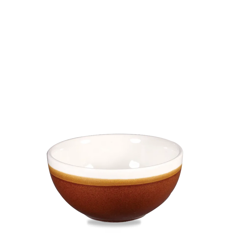 Monochrome Cinnamon Brown Soup Bowl 473ml 12/box