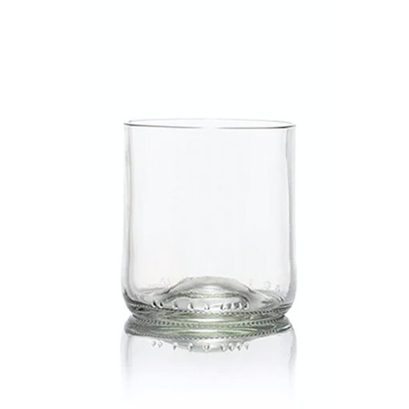 Rebottled Short Tumbler Clear 4/box