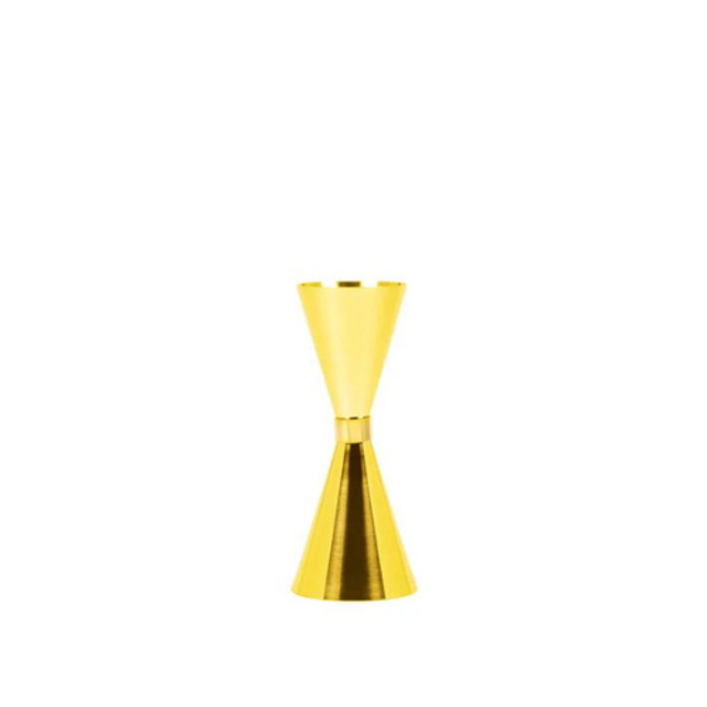 Mr. Slim Jigger 30/45/60ml gold plated