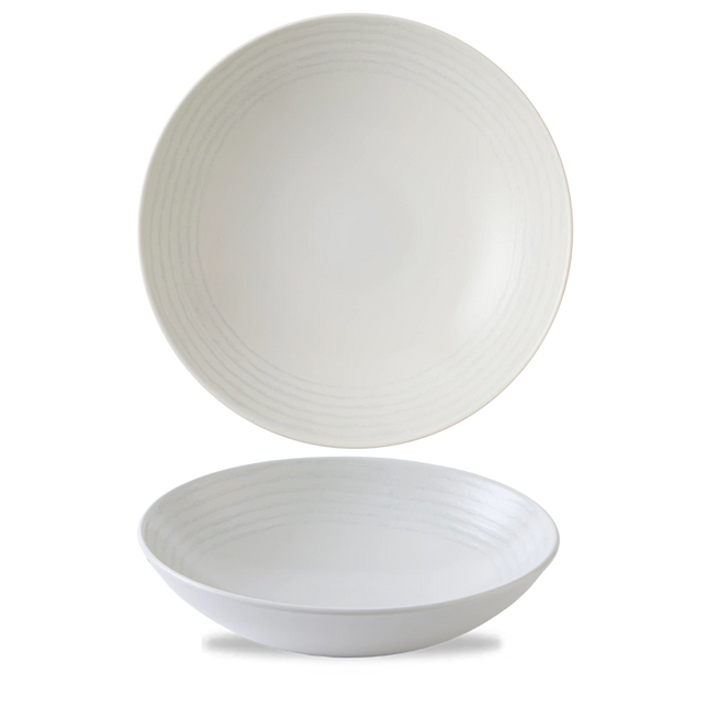 Harvest Norse White Coupe Bowl 24.8cm 12/box
