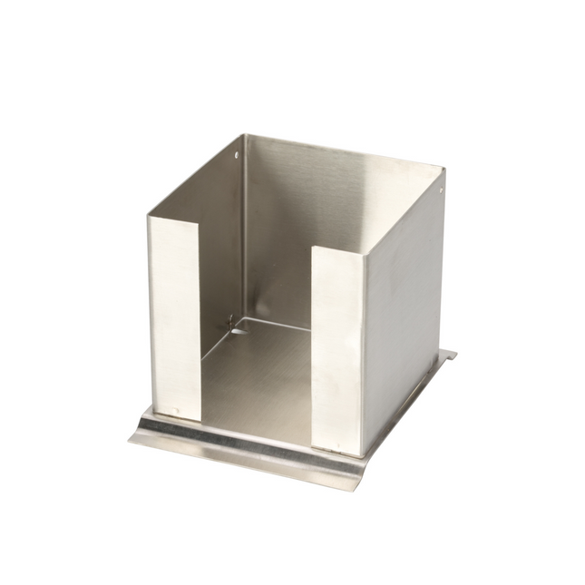 Napkin Dispenser stainless steel brushed