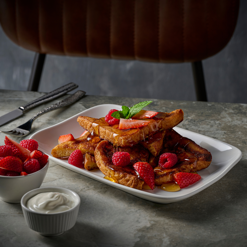 White Natural Deep Tray 26 x 18 cm 6/box