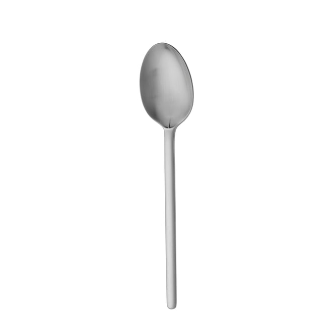 Sola New Dutch Satin serveerlepel 23,5 cm – roestvrij staal met satijnen afwerking, ideaal voor professioneel serveren in de horeca.
