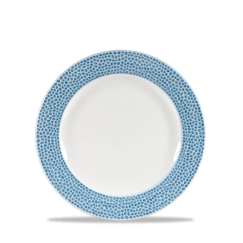 Isla Spinwash Ocean Blue Plate 17cm 12/box