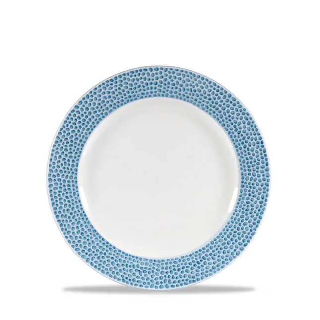 Isla Spinwash Ocean Blue Plate 17cm 12/box