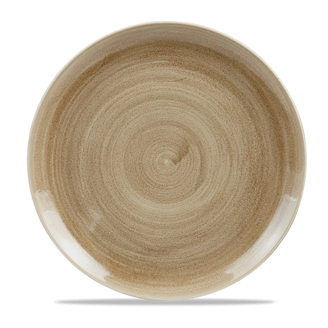 Stonecast Patina Antique Taupe Coupe Evolve Plate 32.4cm 6/