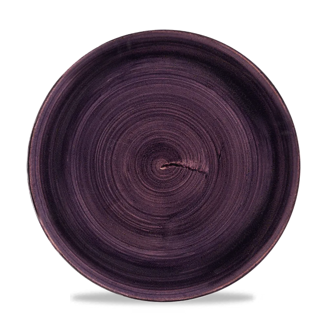 Stonecast Patina Deep Purple Evolve Coupe Plate 26cm 12/box