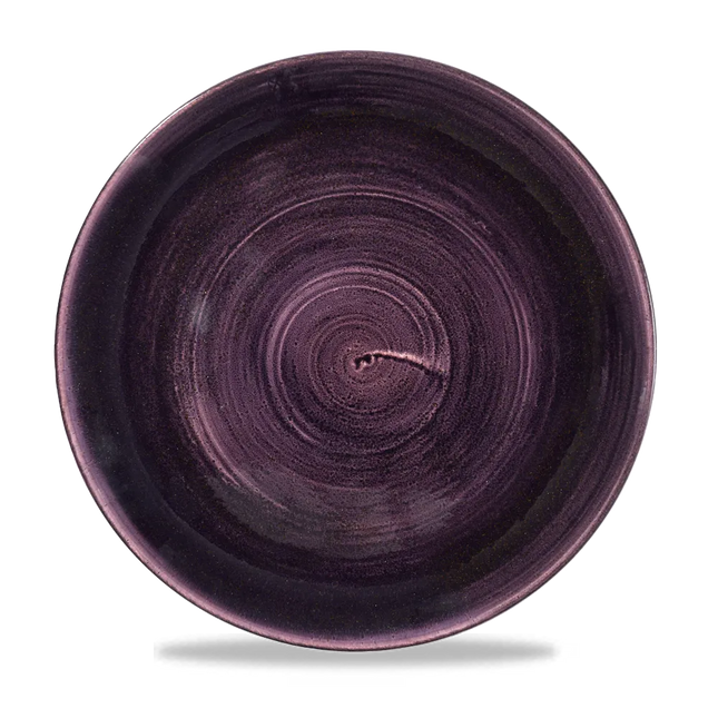 Stonecast Deep Purple Evolve Coupe Plate 28.8cm 12/box