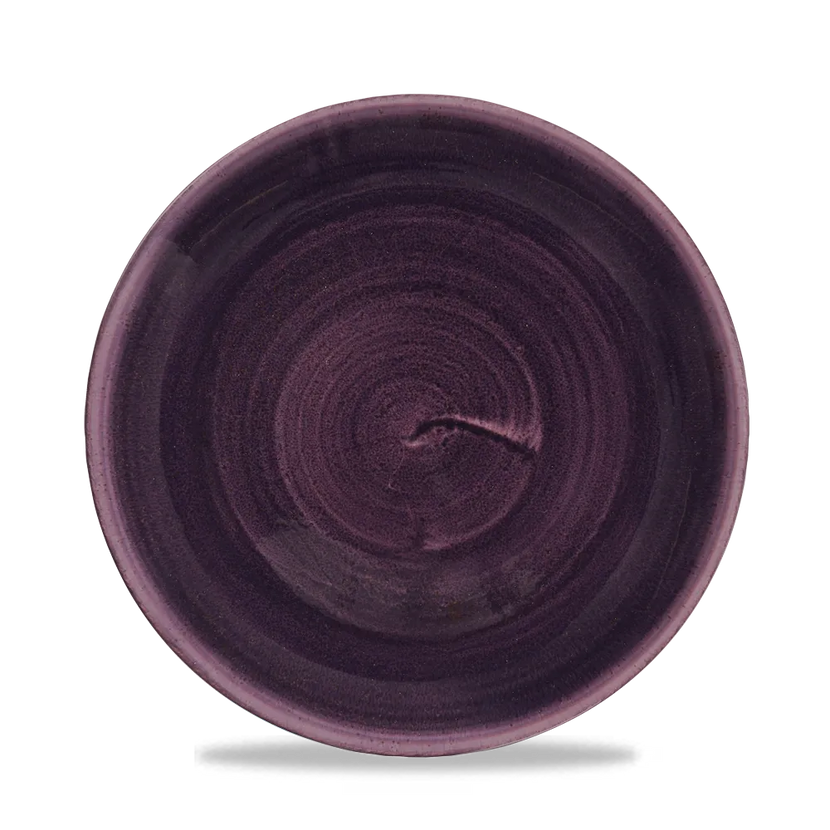 Stonecast Deep Purple Evolve Coupe Plate 21.7cm 12/box