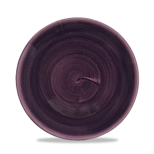 Stonecast Deep Purple Evolve Coupe Plate 21.7cm 12/box
