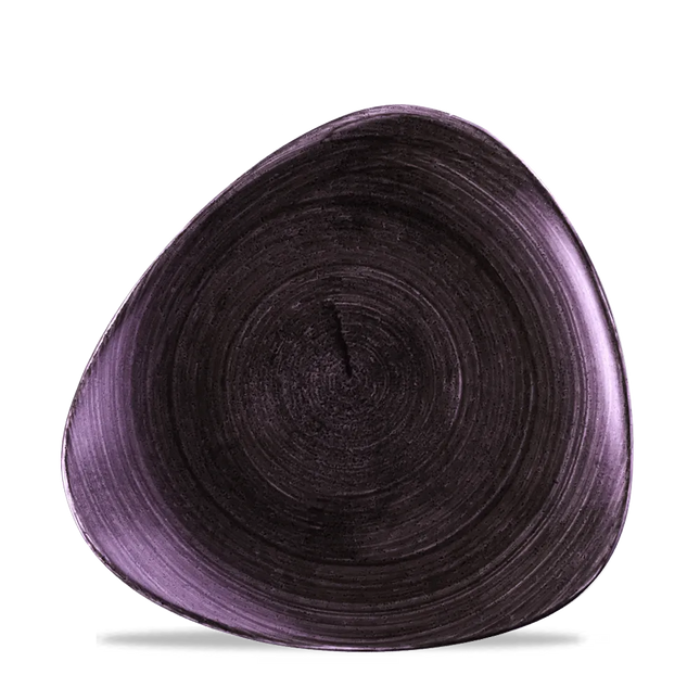 Stonecast Patina Deep Purple Lotus Plate 22.9cm 12/box