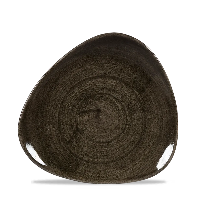 Stonecast Patina Iron Black Lotus Plate 7.75" 12/box