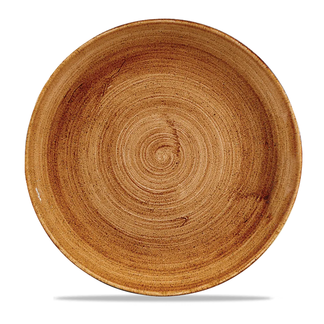 Stonecast Patina Copper Evolve Coupe Plate 28.6cm