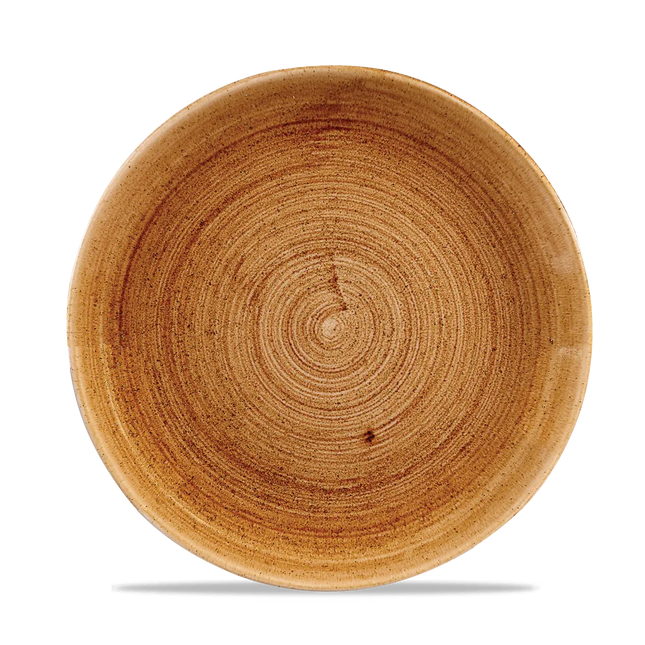 Stonecast Patina Copper Evolve Coupe Plate 21.7cm 12/box