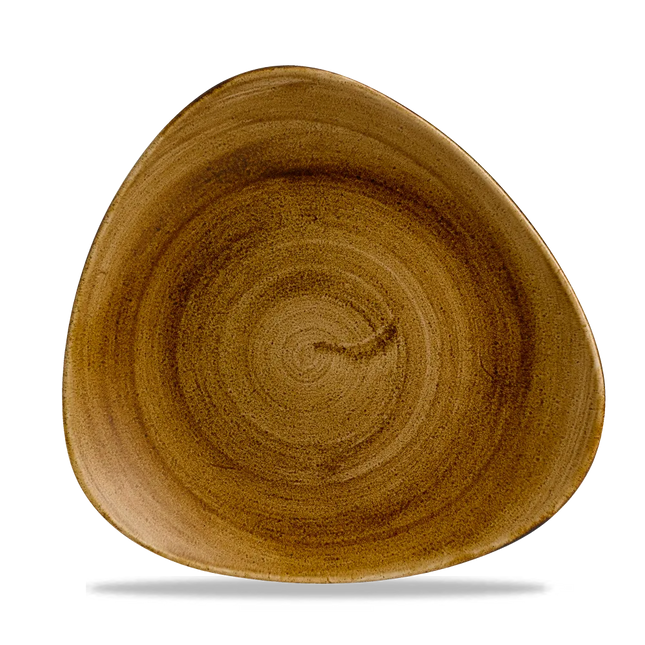 Stonecast Patina Vintage Copper Lotus Plate 26.5 cm 12/box