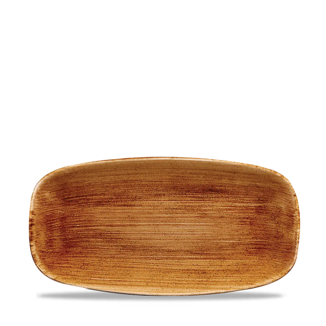 Stonecast Patina Copper Chefs Oblong Plate 29.8 x 15.3cm