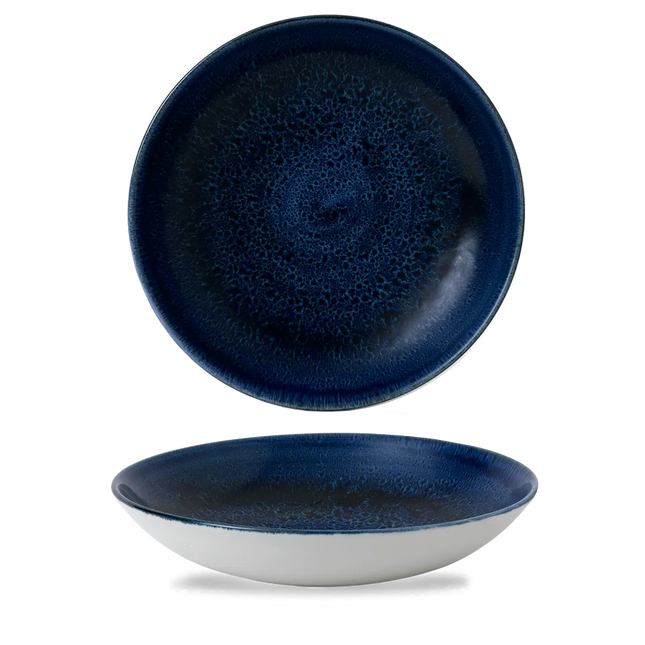 Plume Ultramarine Evolve Coupe Bowl 24.8cm 12/box
