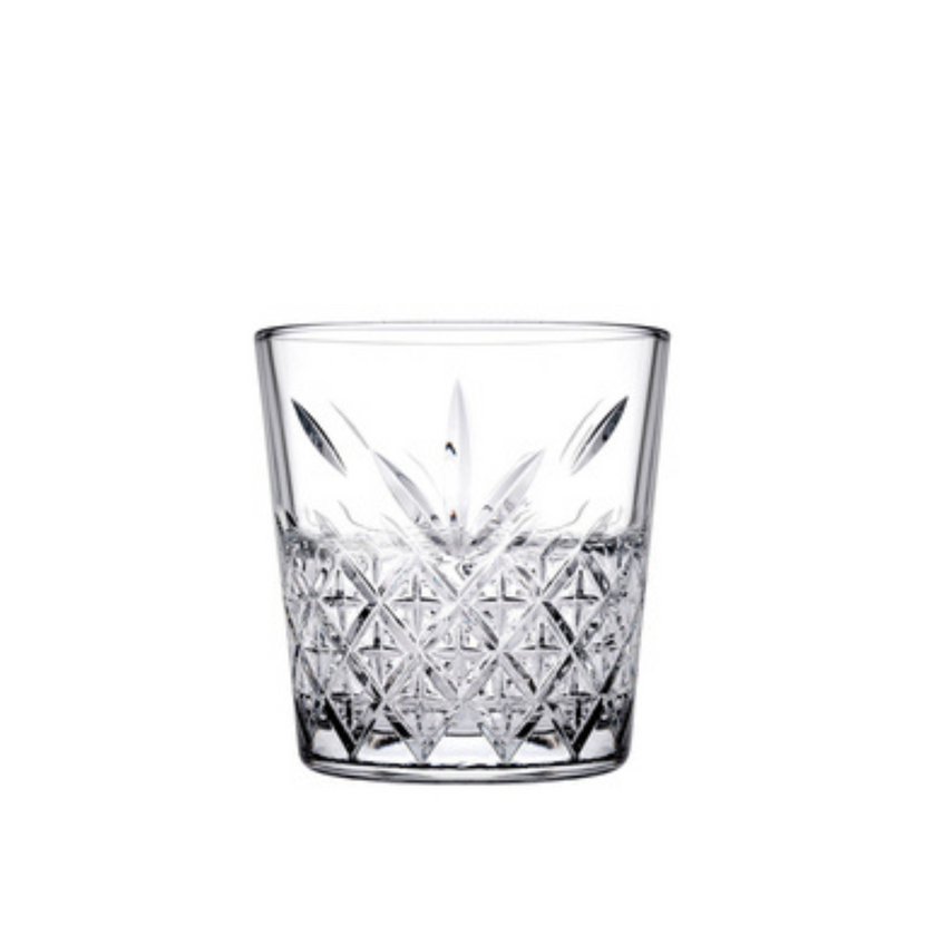 Pasabahce Timeless Tumbler 355 ml – stapelbaar glas – set van 12 – kristal-look

