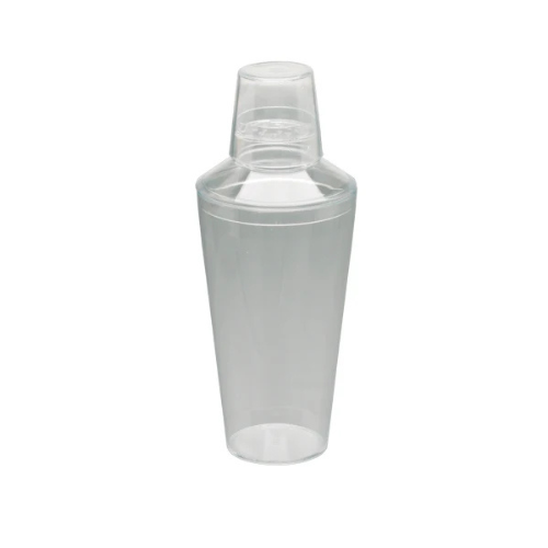 Plastic Shaker clear 3 pcs 740 ml