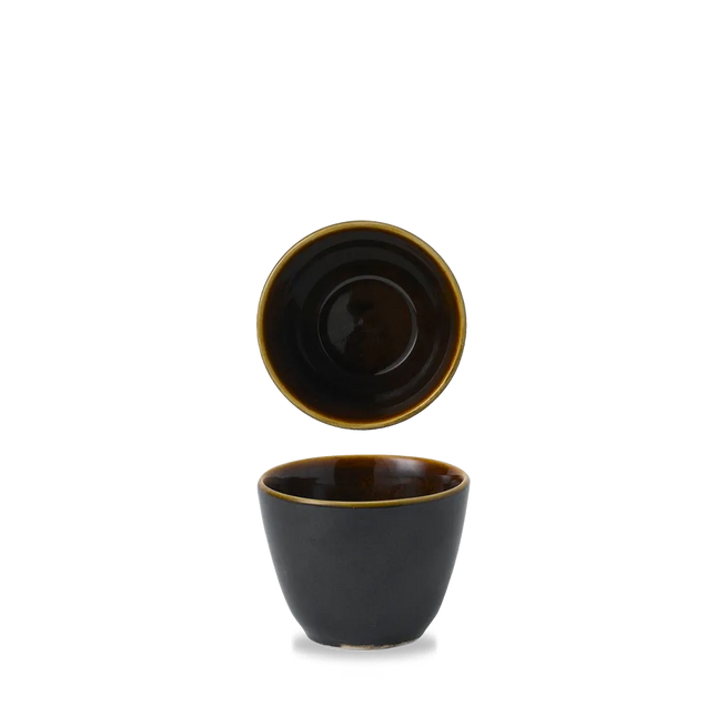Nourish Black Onyx Two Tone Contour Chip Mug 295 ml 12/box