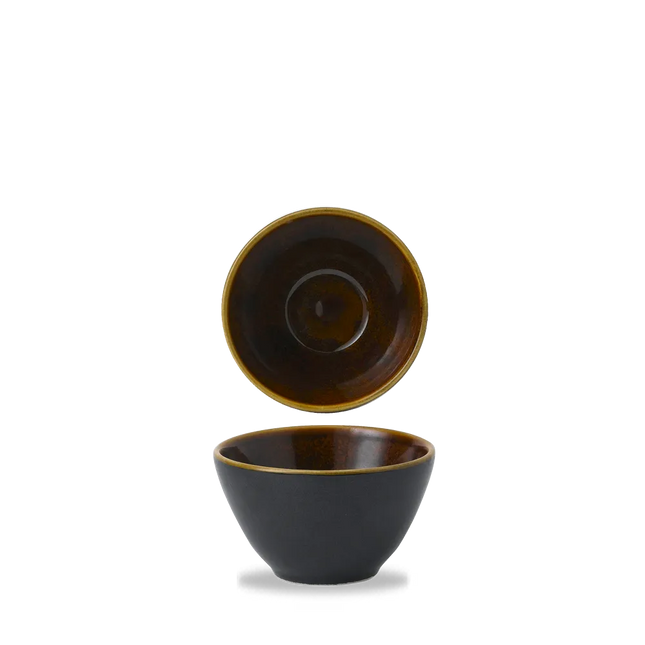 Nourish Black Onyx Two Tone Contour Deep Bowl 236 ml 12/box