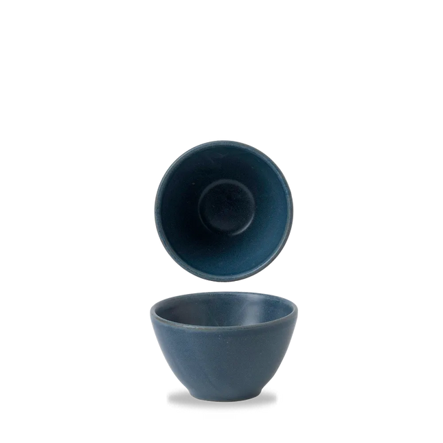 Nourish Oslo Blue Contour Deep Bowl 236 ml 12/box