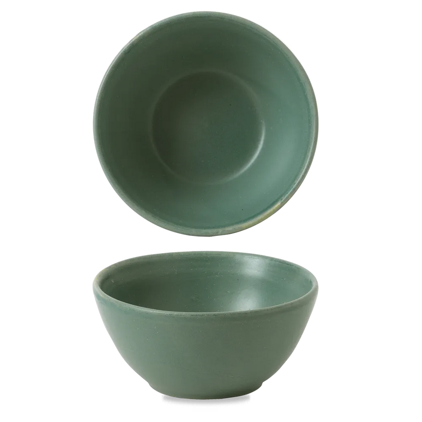 Nourish Andorra Green Contour Snack Bowl 13*6,3 cm 12/box