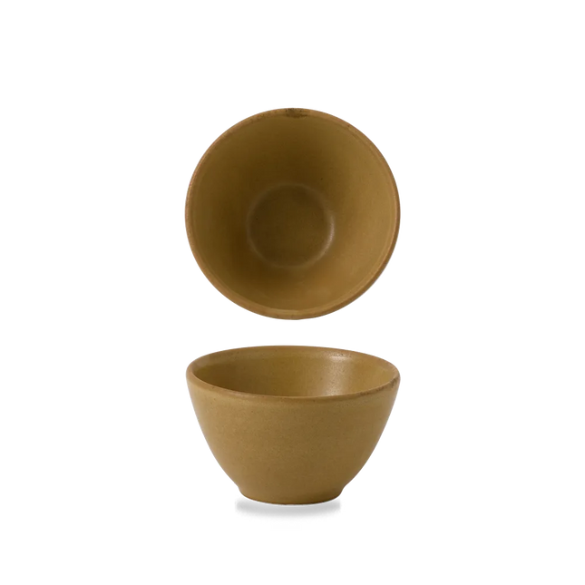 Nourish Petra Sand Contour Deep Bowl 10.2*5.9 cm 12/box