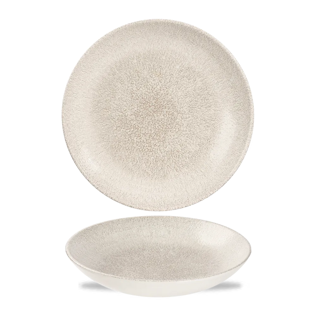 Raku Agate Grey Evolve Coupe Bowl 25cm 12/box