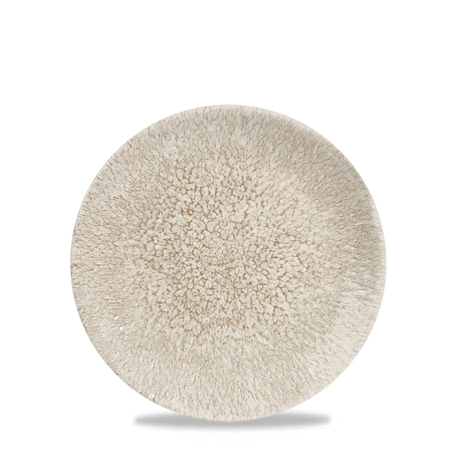 Raku Agate Grey Evolve Coupe Plate 17cm 12/box