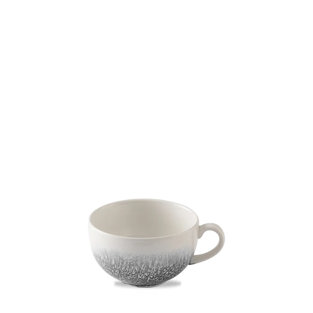 Raku Quartz Black Cappuccino Cup 340 ml 12/box