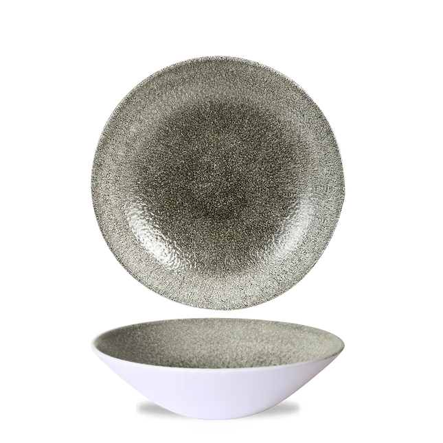 Raku Quartz Black Evolve Deep Coupe Bowl 21.7 cm 6/box