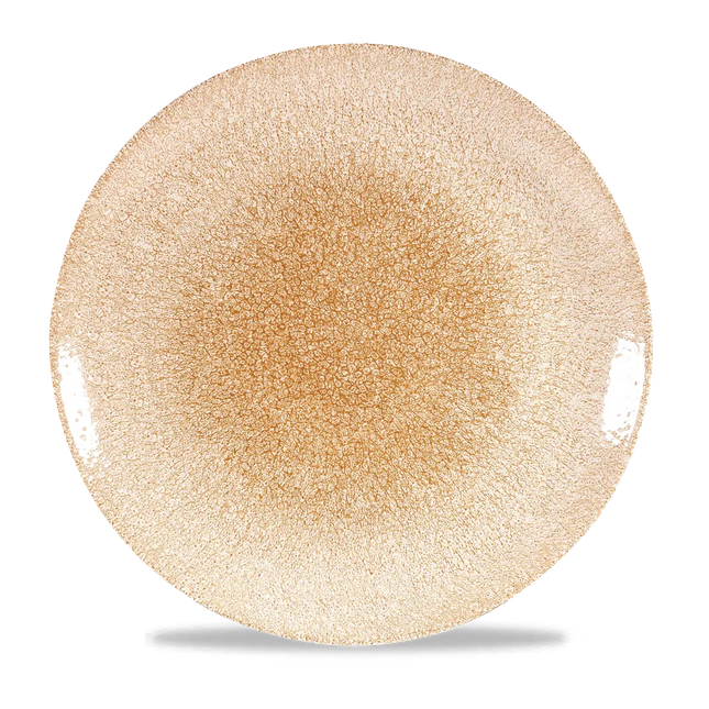 Raku Garnet Orange Evolve Coupe Plate 29cm 12/box