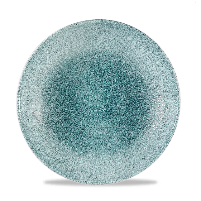 Raku Jade Green Evolve Coupe Plate 26cm 12/box