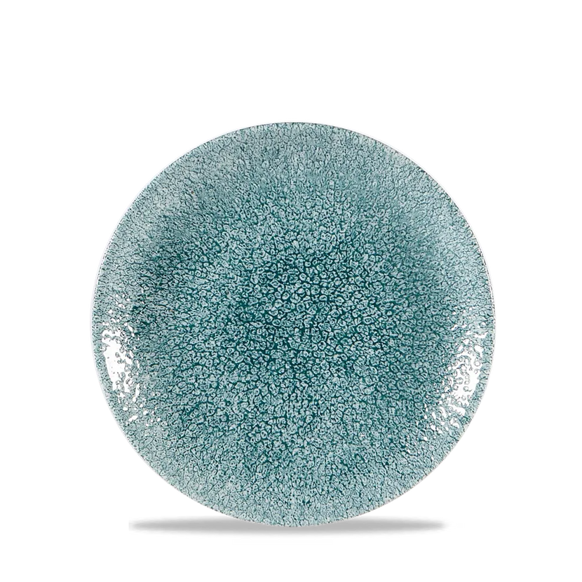 Raku Jade Green Evolve Coupe Plate 17cm 12/box