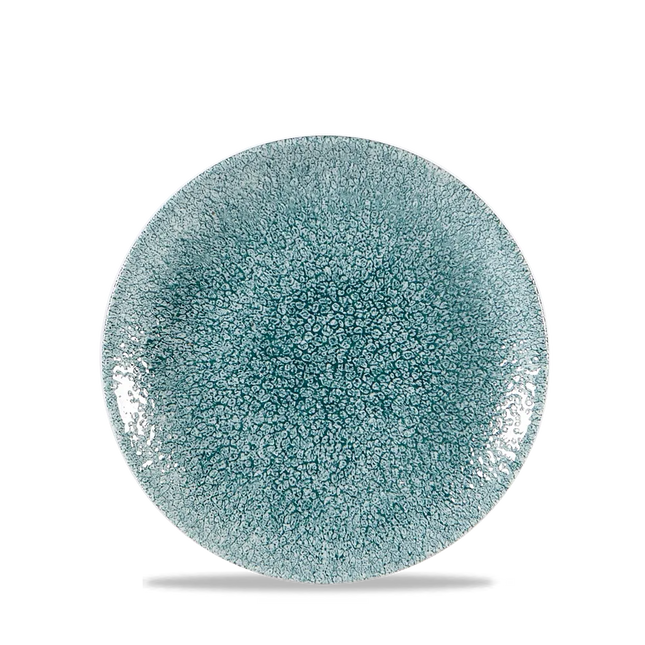 Raku Jade Green Evolve Coupe Plate 17cm 12/box