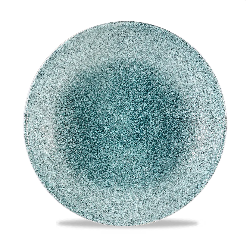 Raku Jade Green Evolve Coupe Plate 22cm 12/box