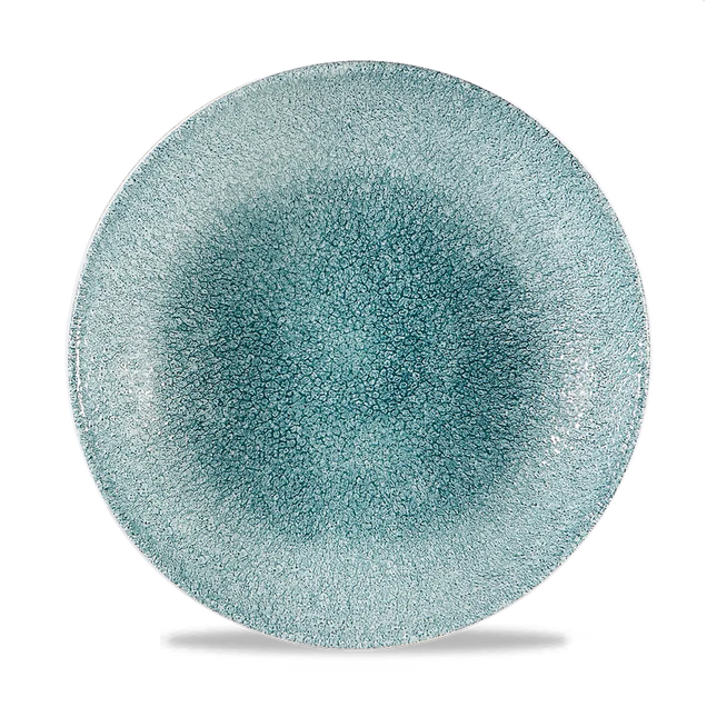 Raku Jade Green Evolve Coupe Plate 22cm 12/box