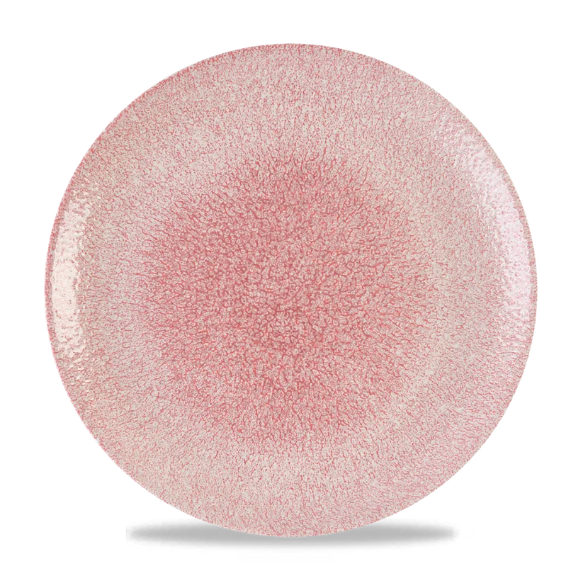 Raku Pink Quartz Evolve Coupe Plate 28,8cm 12/box