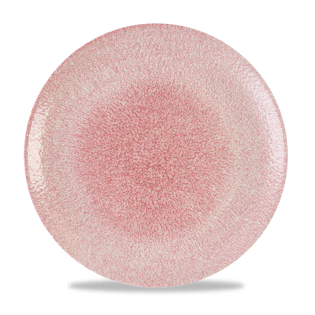 Raku Pink Quartz Evolve Coupe Plate 28,8cm 12/box