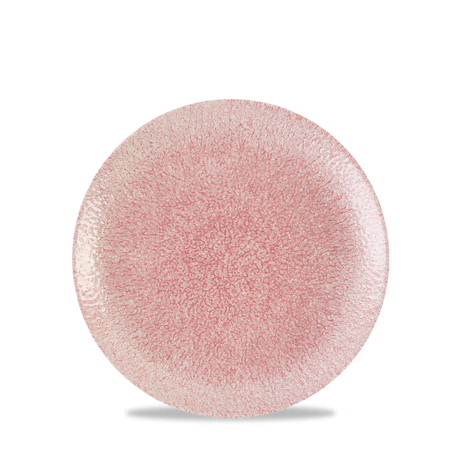 Raku Pink Quartz Evolve Coupe Plate 16,5cm 12/box