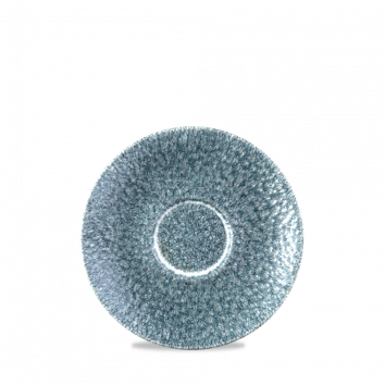 Raku Topaz Blue Cappucino Saucer 15.6 cm 12/box